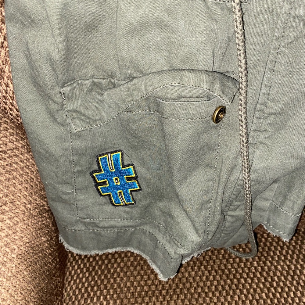 Green utility jacket - Picture 4 of 5